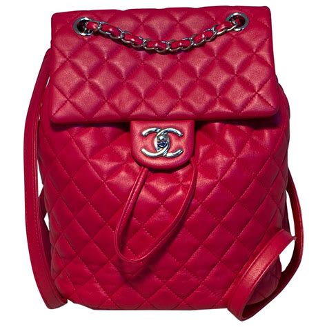 chanel urban backpack pink
